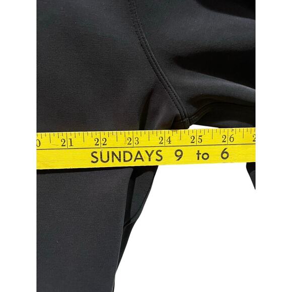 Lululemon Perfectly Oversized Softstreme Cropped Crewneck Sweatshirt Sz 6 Black - Picture 4 of 5